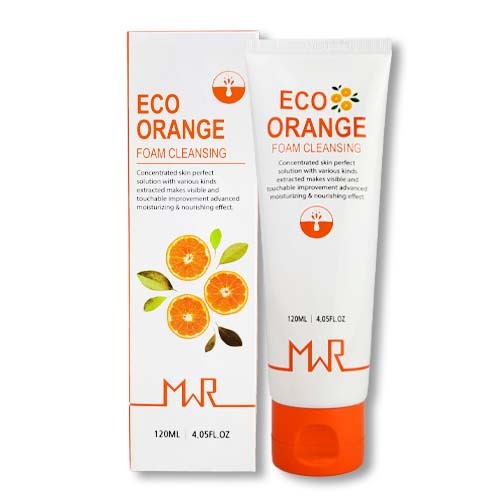 MWR Dung dịch rửa mặt dạng bọt Eco Orange 120ml